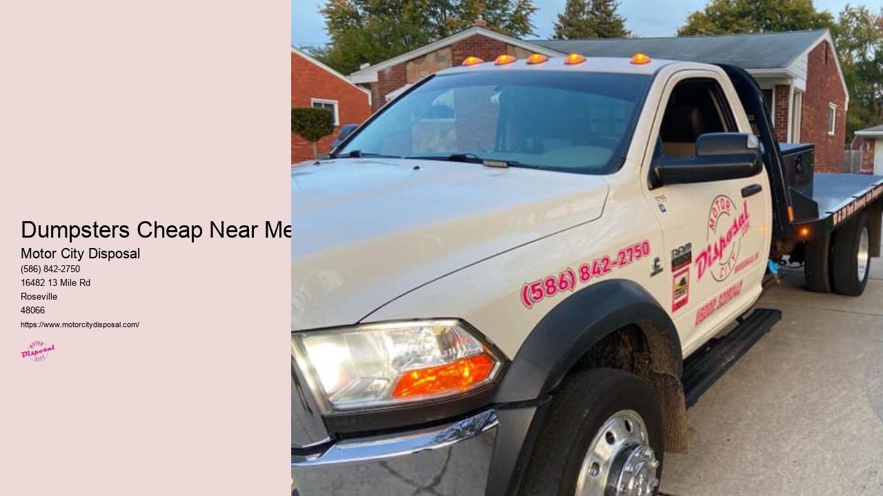 1 Yard Dumpster Rental Near Me