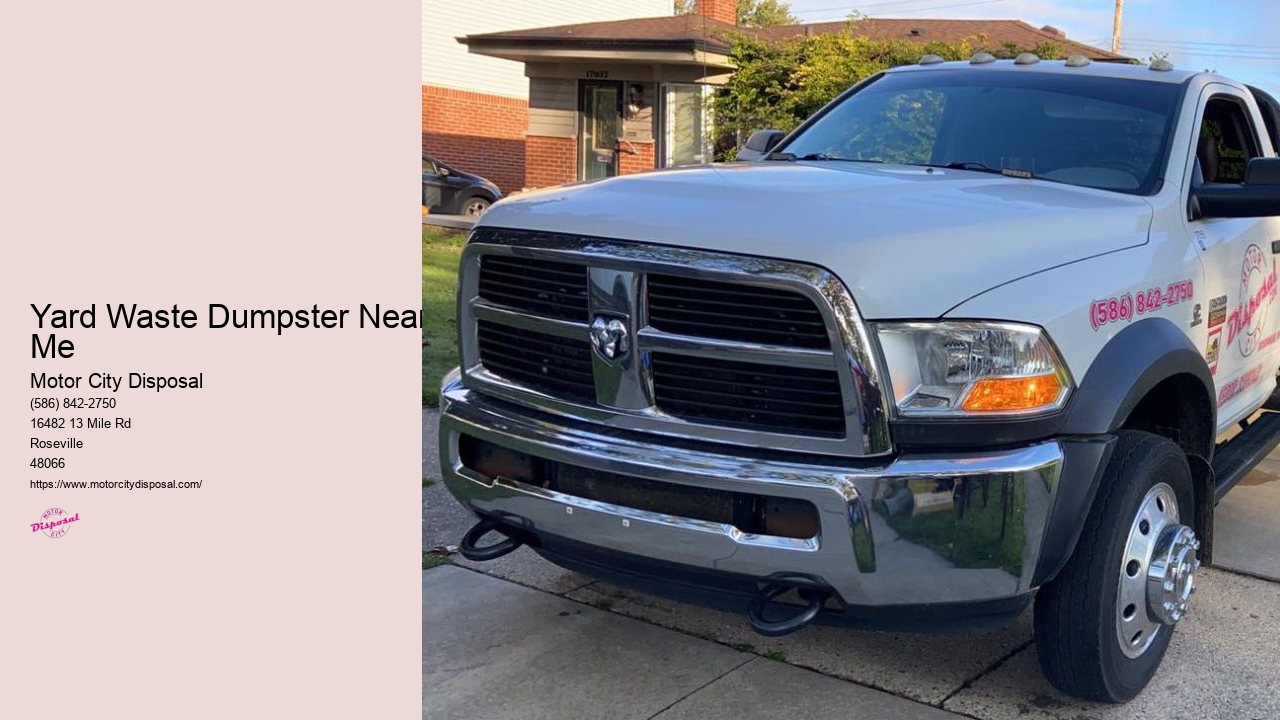 Quality Dumpster Rental